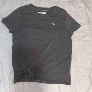 Abercrombie Kids Charcoal Knot Tee